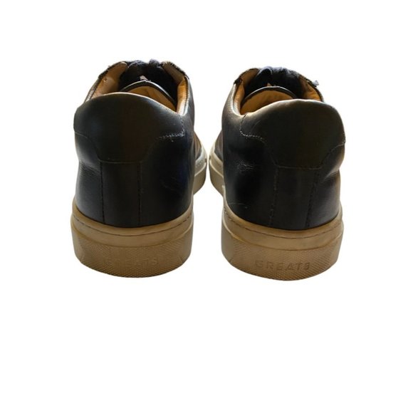 Greats Brooklyn The Royale Leather Sneakers in Navy - Size 11.5 - Picture 3 of 9